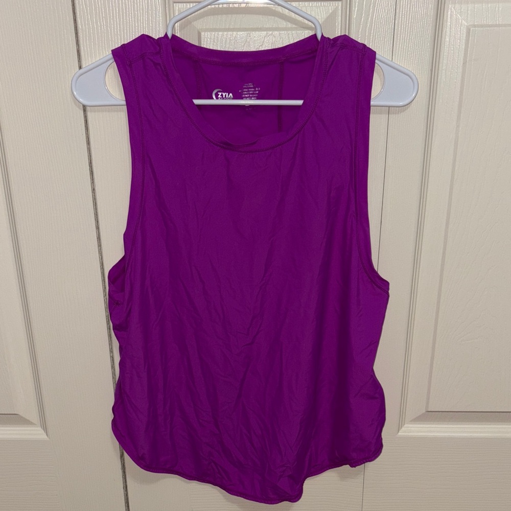 Zyia Women's Purple Tank Top